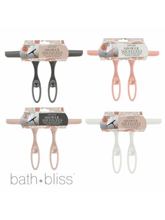 KENNEDY INTERNATIONAL - Shower Squeegees - 2-Pack CASHMERE ASST