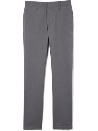 FRENCH TOAST - Straight Leg Classic Pants GREY