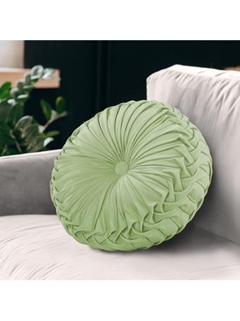 RAMALLAH TRADING CO - Gianny Round Pleated Pillow GREEN