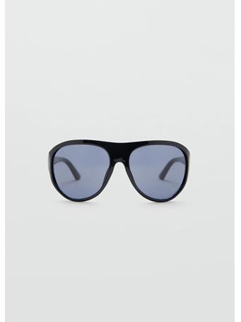 MANGO - Resin Frame Sunglasses BLACK