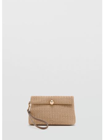 MANGO - Flap Pouch LIGHT BEIGE