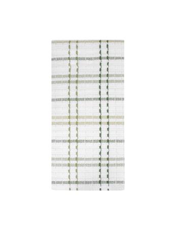 RITZ ROYALE - Checked Kitchen Towel CACTUS