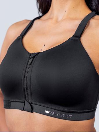 SHEFIT - Emerge Sports Bra BLACK