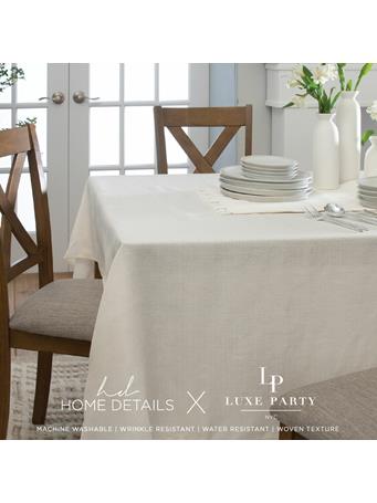 KENNEDY INTERNATIONAL - Milan Waterproof Tablecloth LINEN