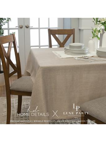 KENNEDY INTERNATIONAL - Milan Waterproof Tablecloth LINEN