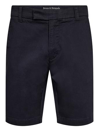 BRUUN & STENGADE - Loris Regular Fit Shorts NAVY