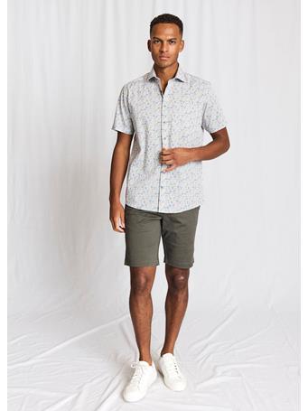 BRUUN & STENGADE - Luka Modern Fit Shirt WHITE