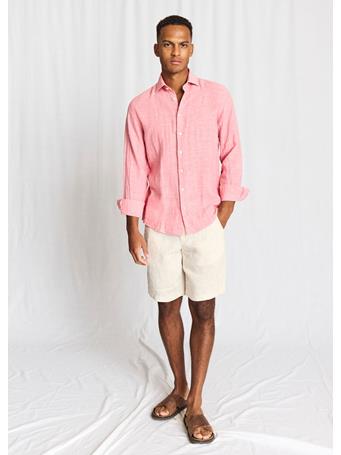 BRUUN & STENGADE - Tahaka Casual Modern Fit Shirt PINK