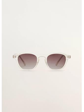 MANGO - Semi-transparent Frame Sunglasses GREEN