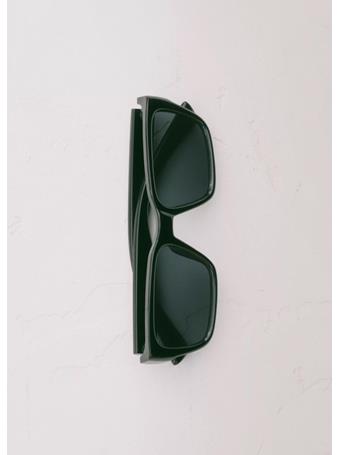 MANGO - Rectangular-frame Sunglasses BLACK