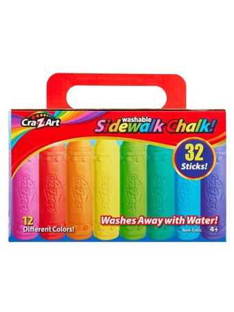 CRA-Z-ART - Washable Sidewalk Chalk - 32 Sticks NO COLOR