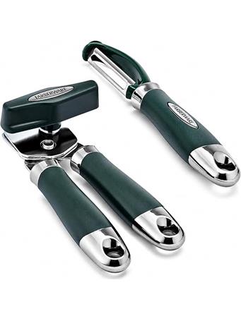 FARBERWARE - Can Opener & Peeler Set BLUE
