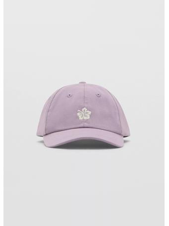 MANGO - Embroidered Flower Cap LIGHT PURPLE