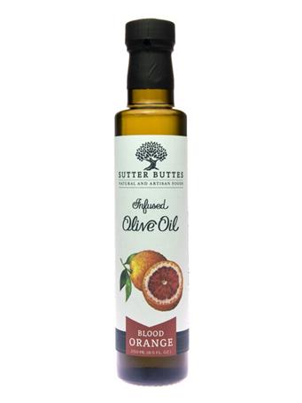 SUTTER BUTTES - Blood Orange Infused Extra Virgin Olive Oil NO COLOUR