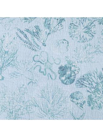C&F HOME - Cerulean Breeze 3-Piece Quilt Bedding Set AQUA