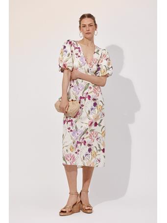 CORTEFIEL - Floral Print Dress MULTICOLOURED