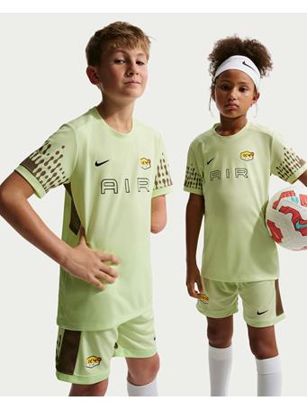 NIKE - Kylian Mbappé Academy Older Kids' Dri-FIT Short-Sleeve Football Top LIME