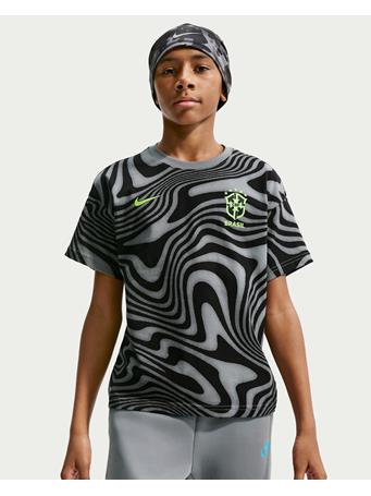 NIKE - Brazil Big Kids' Nike Soccer T-Shirt DARK STEEL GREY