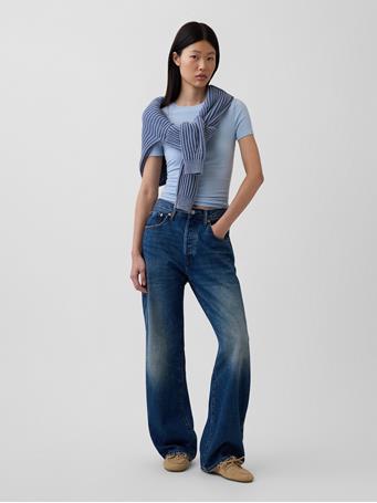 GAP - CloseKnit Jersey T-Shirt SAIL BLUE
