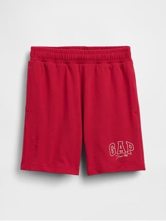 GAP - Kids Logo Jersey Shorts MODERN RED