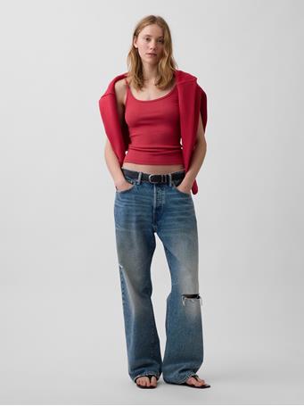 GAP - Modern Crop Cami CHAKRA RED