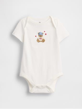GAP - Baby First Favorites Organic Cotton Graphic Bodysuit USA BRANNAN