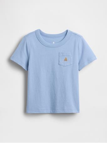 GAP - Baby & Toddler Mix & Match Pocket T-Shirt BLUE SUEDE
