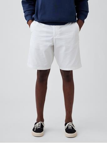 GAP - 9" Essential Khaki Shorts NEW OFF WHITE
