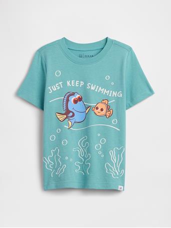 GAP - Disney Finding Nemo Graphic T-Shirt FROSTBITTEN BLUE