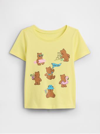 GAP - Graphic T-Shirt FRESH YELLOW 936