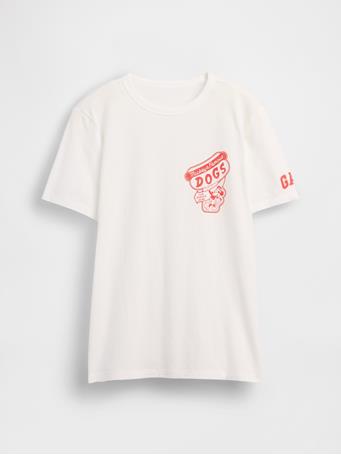 GAP - Disney Mickey Mouse Graphic T-Shirt NEW OFF WHITE