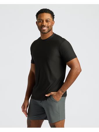 TRUE CLASSIC TEES - Active Crew Neck BLACK