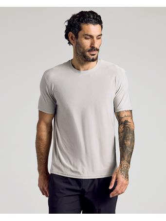 TRUE CLASSIC TEES - Active Crew Neck LGH GREY HTR