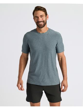 TRUE CLASSIC TEES - Active Crew Neck HTR AZUL