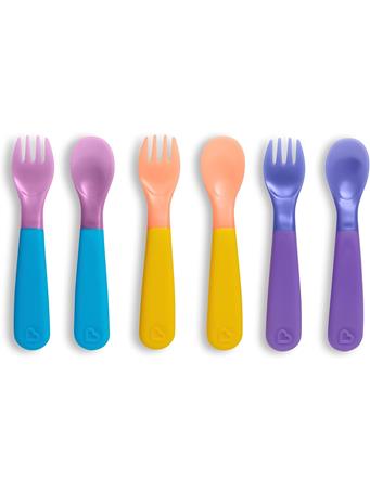 MUNCHKIN  - Colorreveal Color Changing Toddler Utensils - 6-Pack NO COLOR