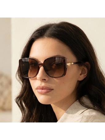 ANARCHY STREET - Polycarbonate Oversized Round Lens Sunglasses Set ASST