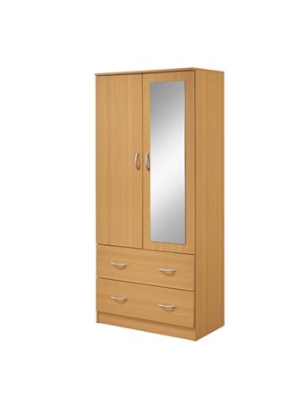 L'BAIET - Rubberwood Armoire BEECH