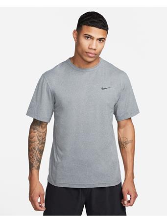 NIKE - Hyverse Men's Dri-FIT UV Short-sleeve Versatile Top SMOKE GREY/HTR/(BLACK)