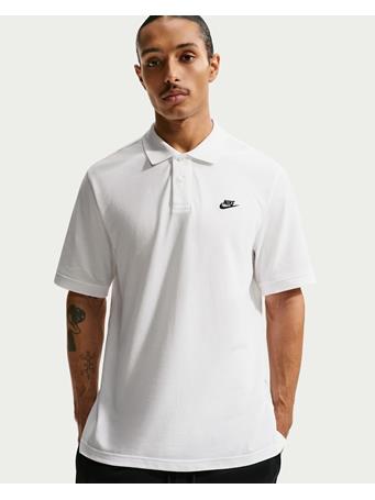 NIKE - Club Men's Short-Sleeve Polo WHITE/(BLACK)