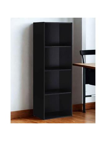 L'BAIET - 4-Tier Bookshelf BLACK
