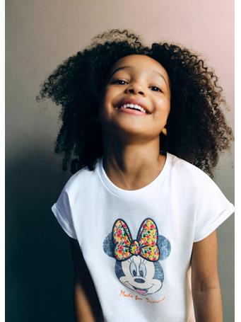 MANGO - Minnie Mouse T-shirt IVORY