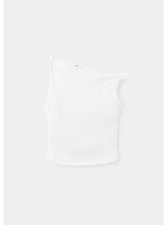 MANGO - Boat Neck T-shirt IVORY
