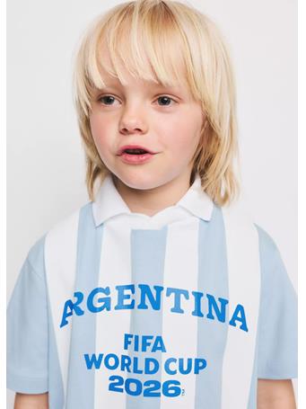 MANGO - Argentina Football Shirt LIGHT BLUE