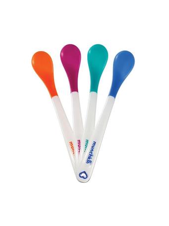 MUNCHKIN - White Hot Infant Safety Spoons - 4-Pack NO COLOR