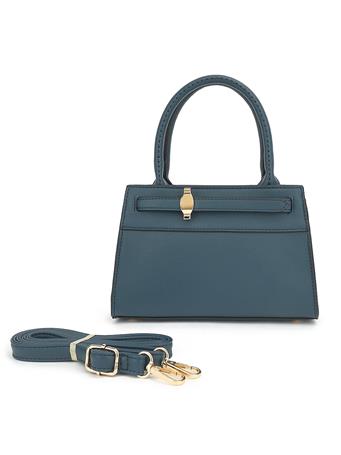 DS HANDBAGS - Double Handle Satchel BLUE