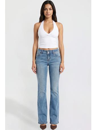 YMI JEANSWEAR - Women's Taylor Flare Jeans MED WASH