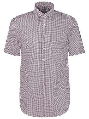 SEIDENSTICKER - Regular Fit Short Sleeve Business Shirt 05 BEIGE