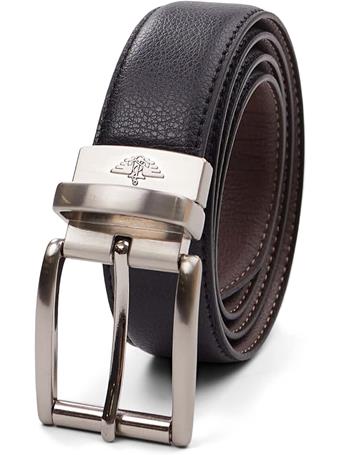 DOCKERS -  Men's Reversible Casual Belt 206 BROWN BLACK