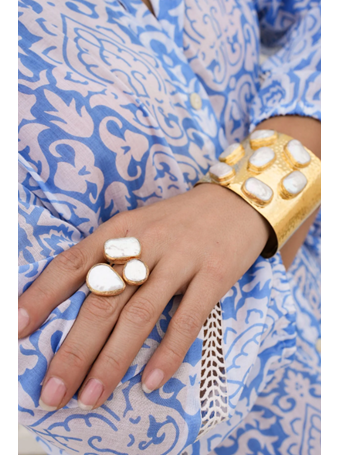 DEBBIE KATZ - Nikola Ring PEARL