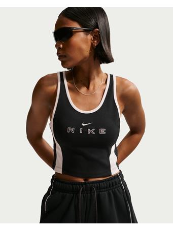 NIKE - Sportswear Women's Tight Graphic Tank Top BLACK